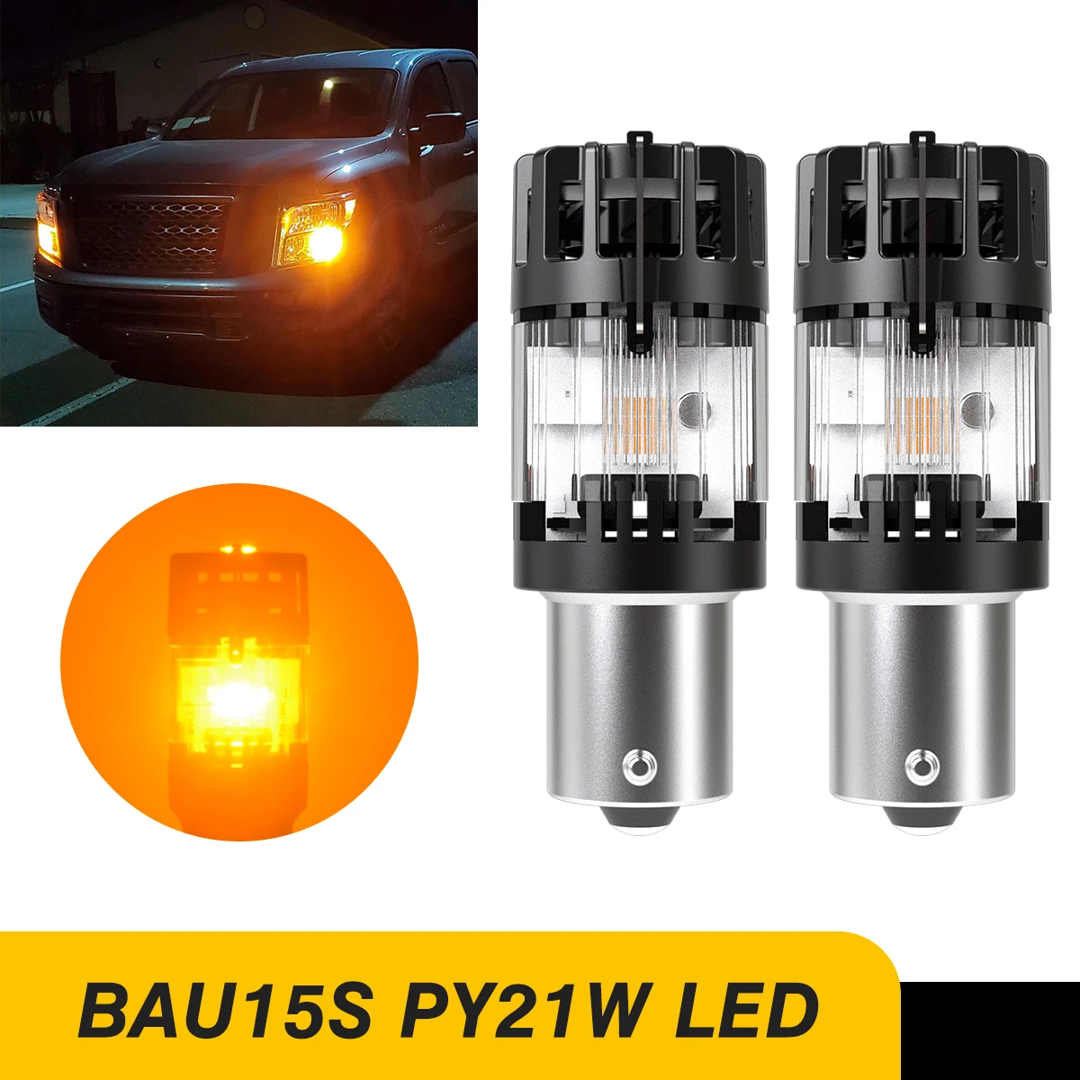 

2pcs bau15s py21w Canbus Led Car Lights S25 bau15s Super Bright White Red Orange High Power No Hyper Flash For BMW E63 E64