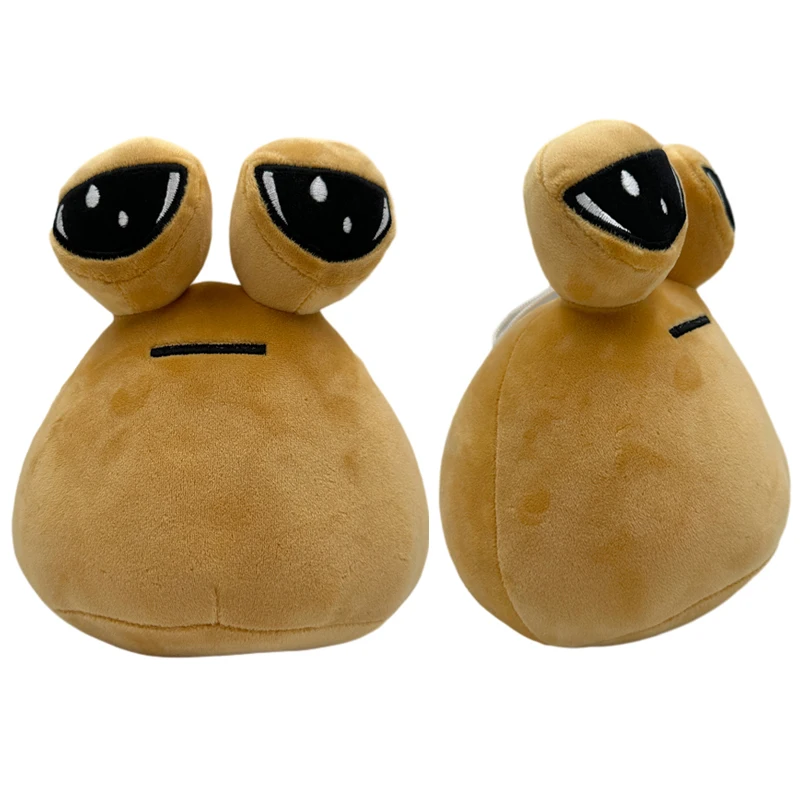 애니메이션 게임 내 애완 동물 외계인 Pou 플러시 장난감 Kawaii 외계인 애완 동물 인형 귀여운 Pou 플러시 Peluche 장난감 부드러운 베개 동물 선물 어린이를위한
