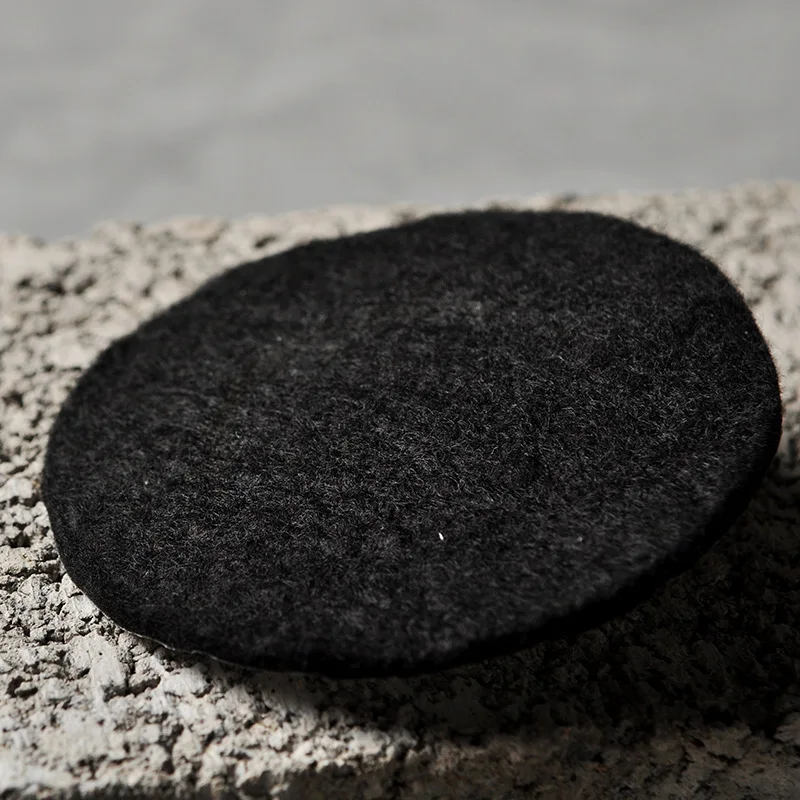 6 Pcs/lot Fireproof Mat for 4/12 Hours Incense Burner Black Aluminum Foil Flame Retardant Cotton Sandalwood Scented Plate
