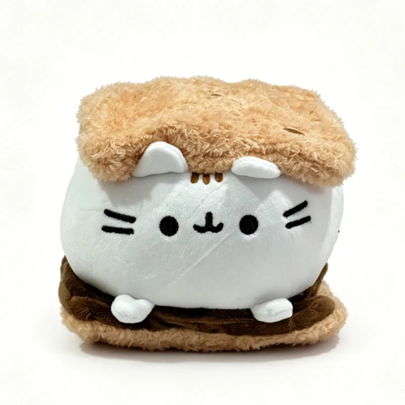HOT 15CM Plüschtier Kawaii Engel-Katze Cartoon Plüsch-Stofftier Kartoffelchip-Eiscreme-Pizza-Katze Geschenke zum Geburtstag