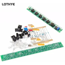 USB Stimme Aktiviert LED Licht Audio Musik Spektrum DIY Elektronische Kit Auto Lautstärke Anzeige Elektronische Produktion Suite