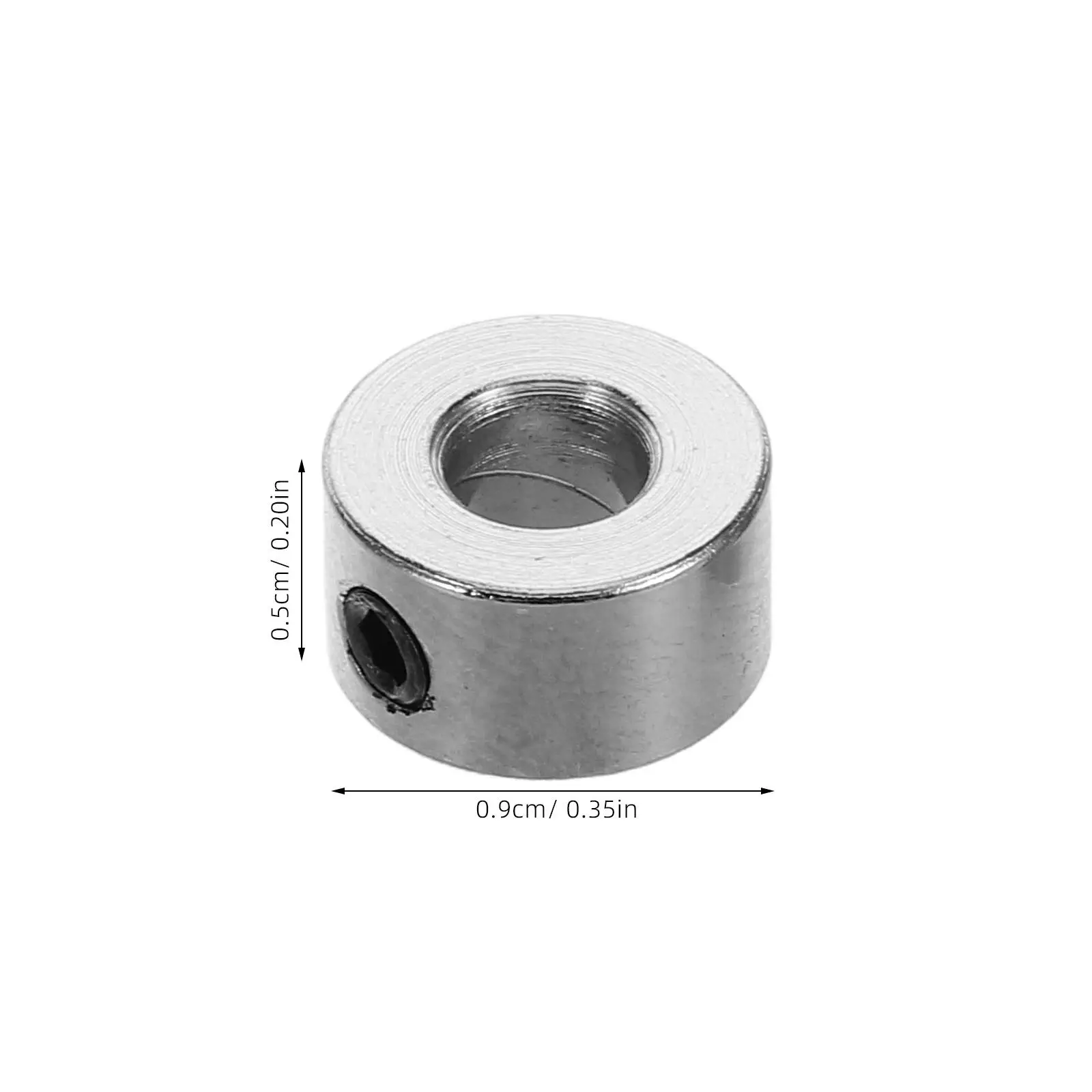 1Set Metal Drill Stop Collar Shaft Collar Fixed Ring Versatile for Automotive Mechanical Equipment Replacement