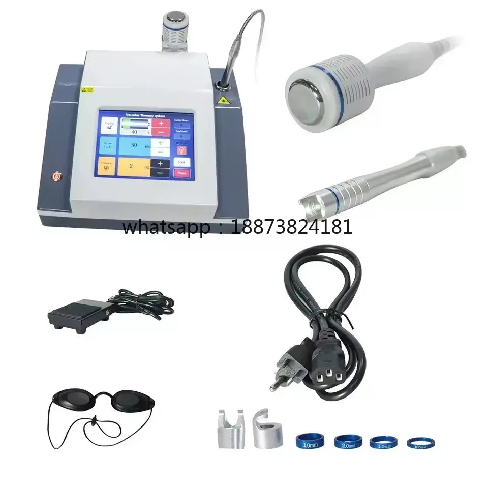 

Professional 2-in-1 Dental Infrared Vascular Vein Removal Machine 980nm Diode for Spider Vessels Breast Massage fast