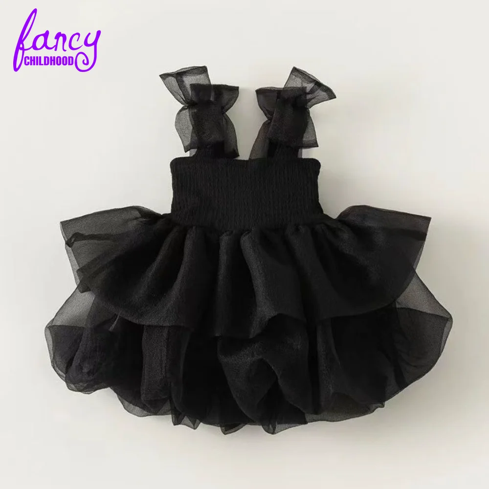 

New In Toddler Girl Dresses Summer Puffy Tutu Dress Girl Vestidos Birthday Party Princess Dress Baby Girls Dress for Eid 1-5Y