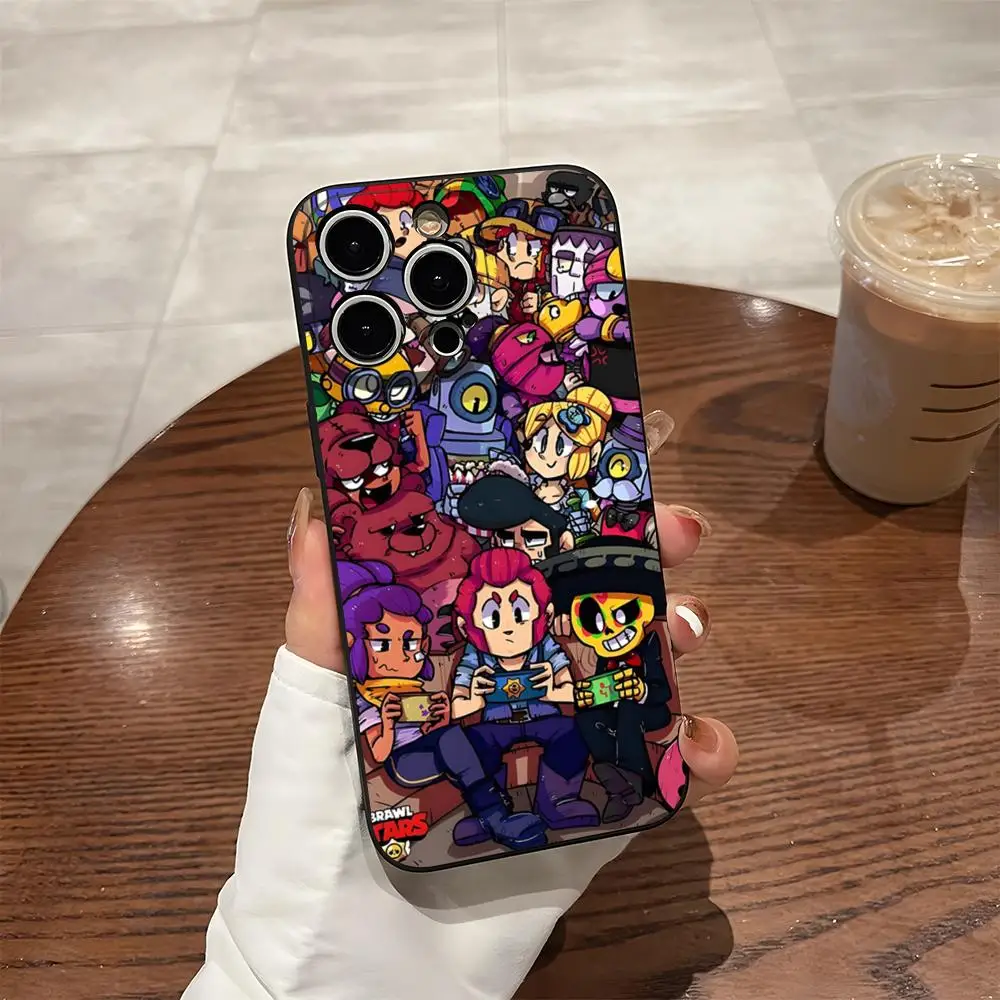 Чехол для телефона Cartoon Game Stars L-Leons для iPhone 16 e 15 14 13 12 Mini 11 XR XS X Max 7 8 Plus Pro Max, черный мягкий чехол Чехол для телефона Cartoon Game Stars L-Leons для iPhone 16 e 15 14 13 12 Mini 11 XR XS X Max 7 8 Plus Pro Max, черный мягкий чехол