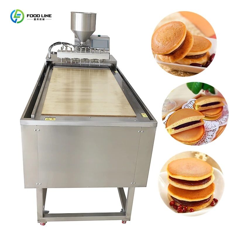 Customized Electric Dorayaki Making Machine Automatic Commercial Industrial Large Scale Production Line Equipment