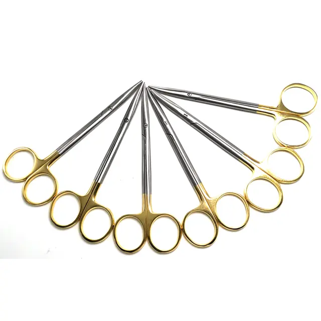 TC metzenbaum scissors curved delicate tissue cutting tonsil blunt