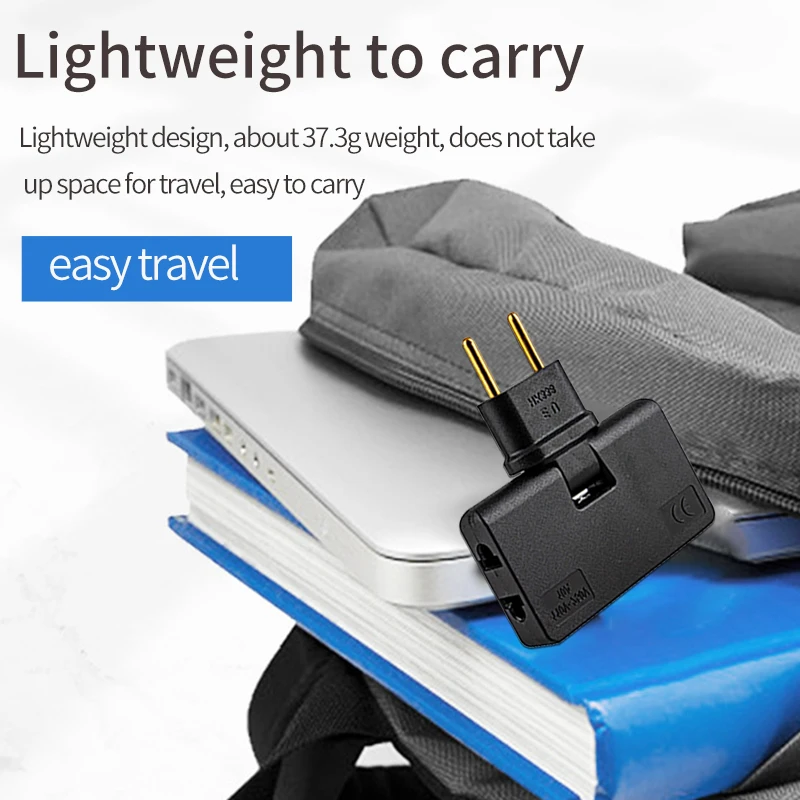 180 ° الروتاري المقبس محول رقيقة جدا واحد إلى ثلاثة تحويل الطاقة الأوروبي القياسية السفر محول فرنسا إسبانيا إيطاليا التوصيل