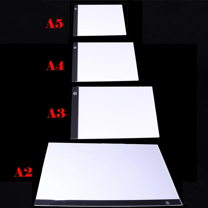 

A5/A4/A3/A2 Stepless Dimming LED Light Pad for diamond painting Artcraft Tracing Light Box Digital Tablets Drawing Tablet