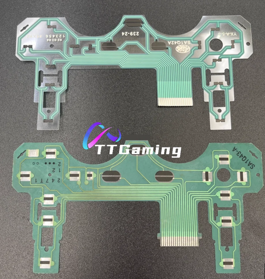 10PCS/LOT For Sony PS2 Controller SA1Q42A SA1Q43-A Ribbon Circuit Board Film Joystick Flex Cable Conductive Film 18PIN 19PIN