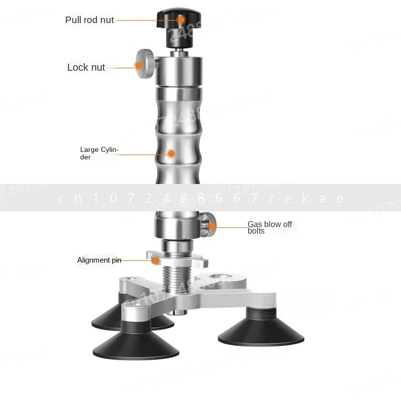 

stainless steel vacuum injection pump Car front windshield repair kit car glass crack repair professional accessories toolbox,