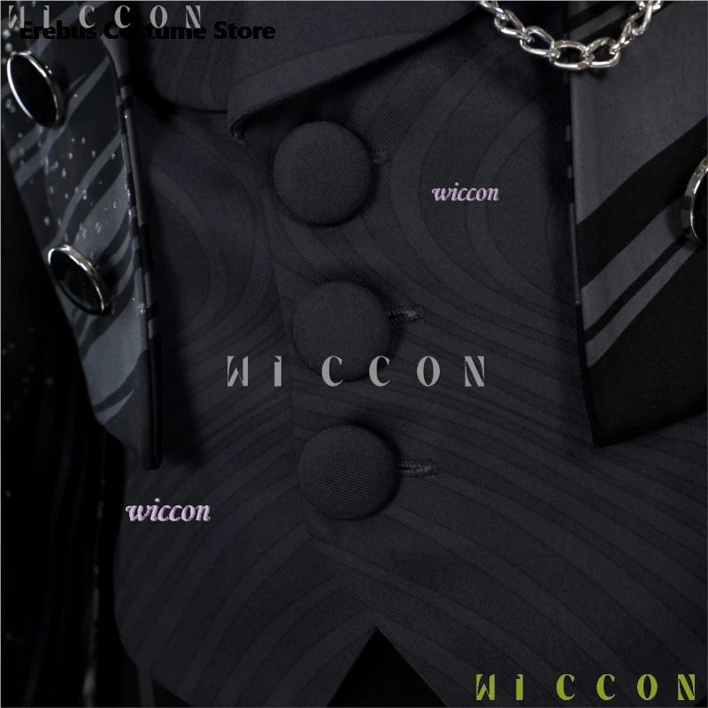 هالوين تأثيري الحب و Deepspace Caleb تأثيري بدلة الزفاف DAA الطيار أنيمي العريس الزي النساء أنيمي الملابس #3