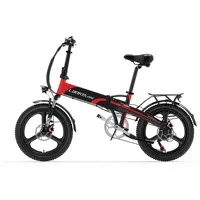 Lankeleisi 20 Inch Folding Electric bike G660 48V500W Rear Hub Motor 12.4Ah Lithium Battery Hydraulic Brake 35KM/H Max Speed