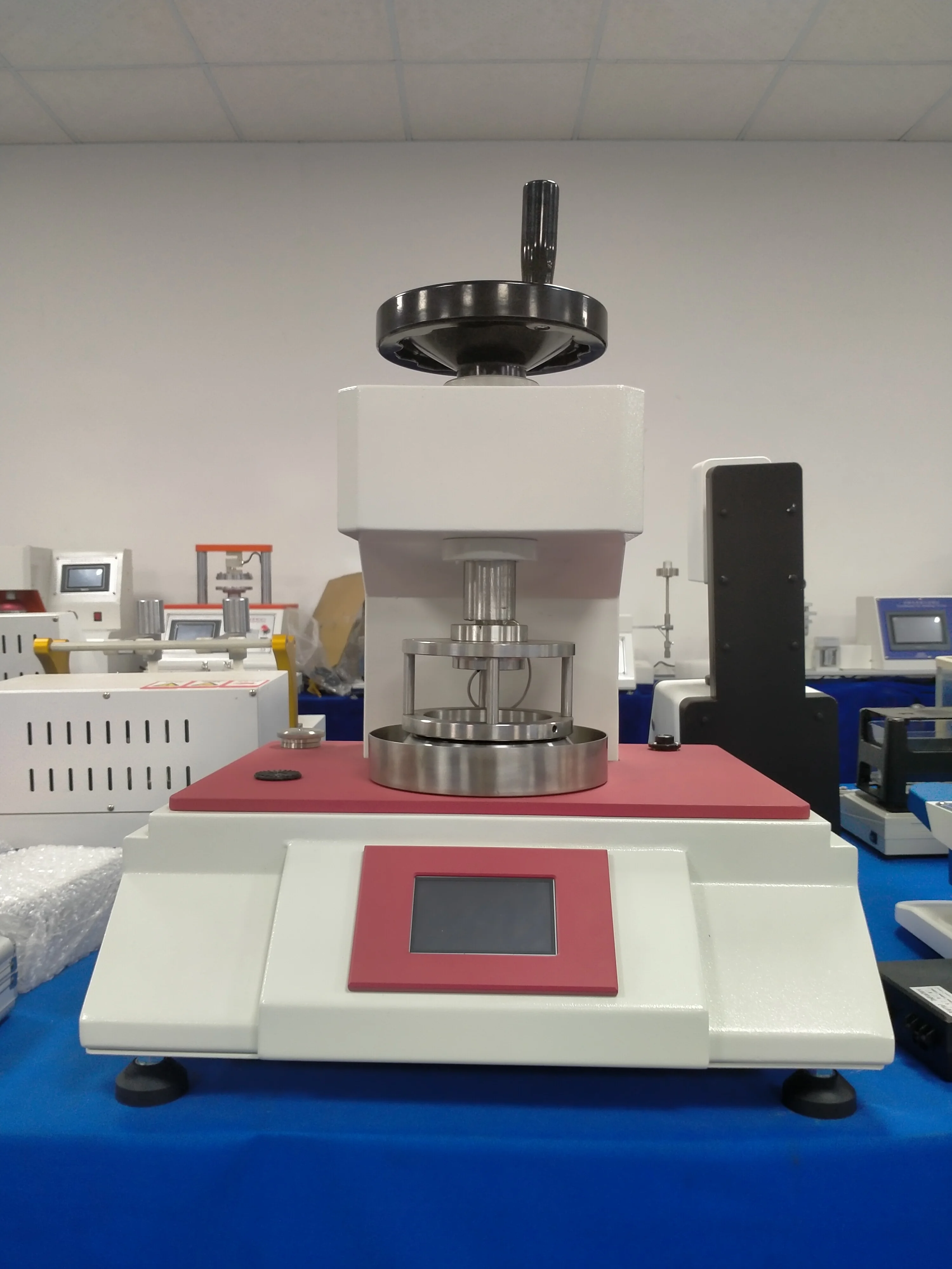 Hydrostatic Head Tester Tight Fabrics Nonwovens Water Permeability Testing Instrument