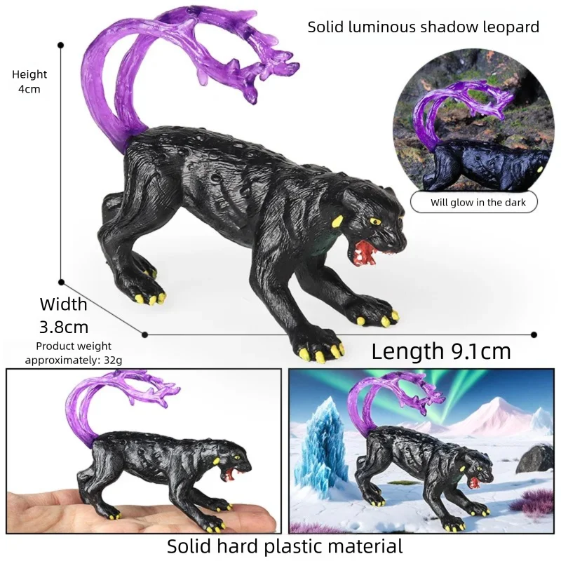 Oenux Simulierte Mythische Tiere Leuchtende Eidechse Elfe Fliegender Drache Monster-Modelle Actionfiguren Realistische Puppen Sammlerstücke Spielzeug – Detail 12