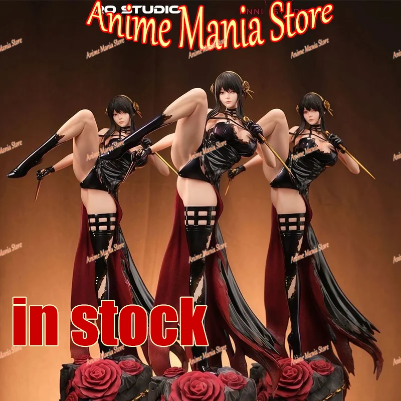 

В НАЛИЧИИ Новый GK Yor Forger Боевая версия Скульптура головы Spy x Family Аниме Модель Статуя 33 СМ ПВХ Коллекционная фигурка Подарок