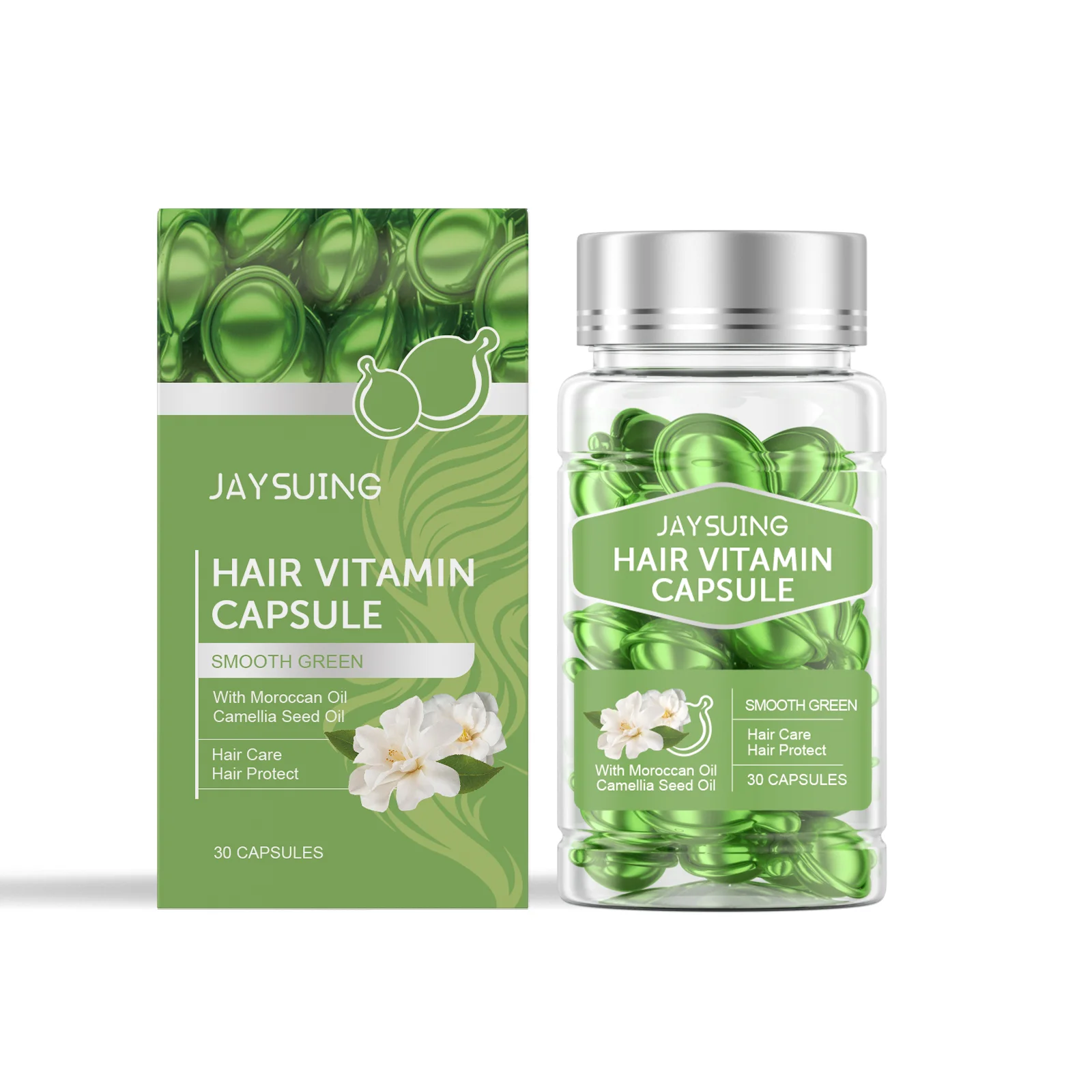 Hair Vitamin Capsule Keratin Complex Oil Smooth Silky Soft Repair Curl Frizz Damage Shiny Nourishing Hair Mask Hair Care Capsule