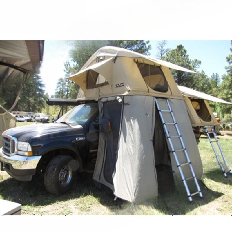 

Short roof tent with surrounding cloth with back cover, changing room for outdoor camping and self-driving
