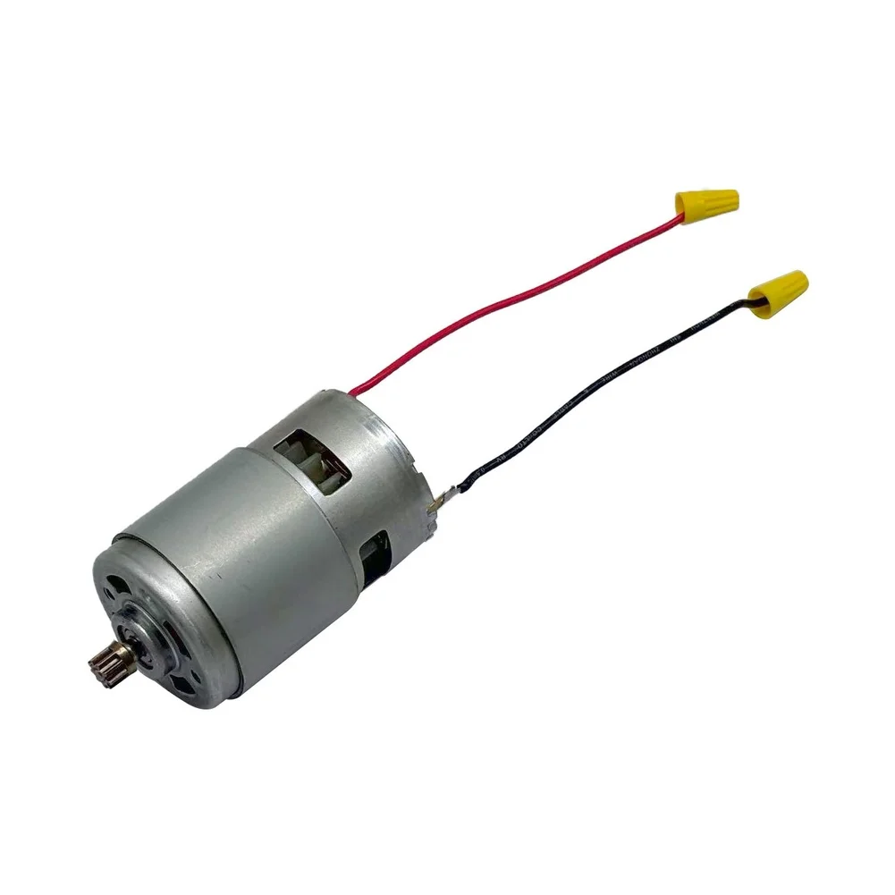 Replacement Motor for Car Wash Machines 21V Input 775-Type Frame 9-Tooth Pinion Gear and Quick-Connect Solderless Wiring