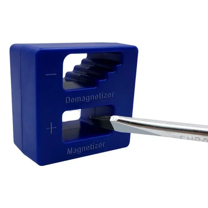 

Degaussing Magnetizer Screwdriver Drill Bit Nail Wrench Tweezers and Other Tools Fast Magnetizer Degaussing