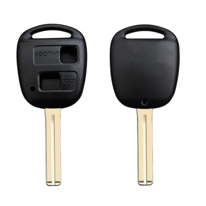 XIEAILI OEM 10Pcs 2/3Taste Ersatz Schlüssel Fall Remote Key Shell Für Toyota Camry Corolla RAV4 Für Lexus ES300 LX470 SC300