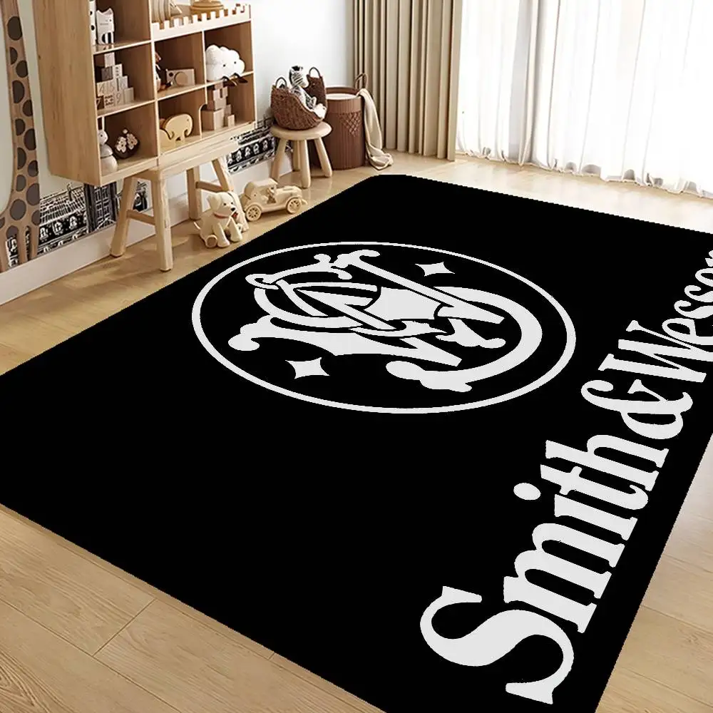GUN Smith Wesson Entrance Door Mat Nordic Style Home Doormat Bathroom-Toilet Mats Bedroom Hotel Decor Mat
