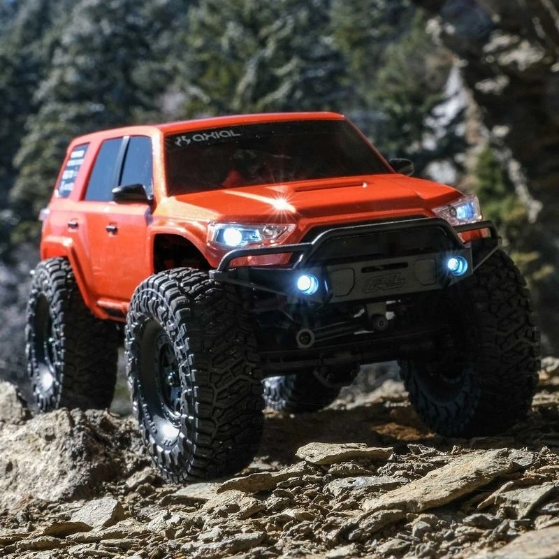 Axial New SCX24 Climbing Car 1/24trail Honcho Pickup Truck Simulation Remote Control Car Four-Wheel Drive Off-Road Vehicle.