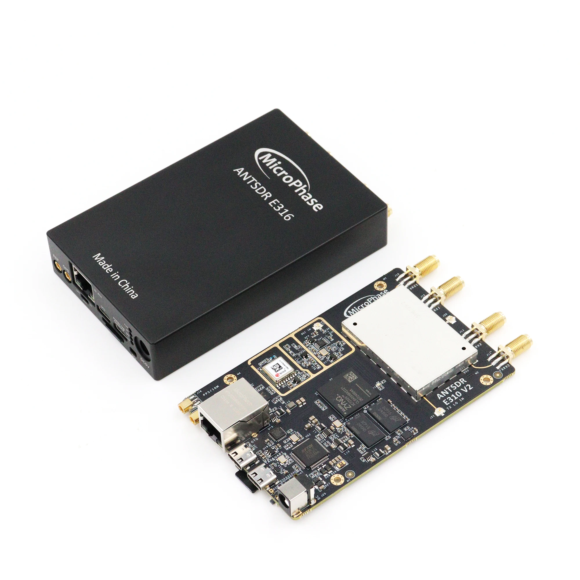 MicroPhase ANTSDR E316 소프트웨어 정의 라디오 데모 보드, ZYNQ 7000 SoC XC7Z020 ADI AD9361 AD9363 MIMO SDR