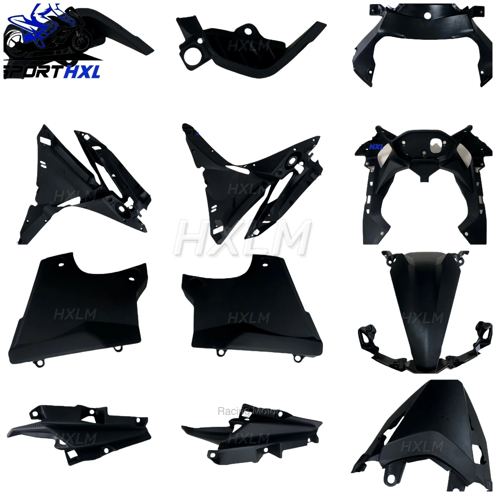 Custom Painted Motor Bike Fairing Body Kit Motorcycle Front Headlight Fairing Panel Cover Nose Head Cowl For Honda Hood 2017 CBR