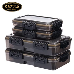 CAZULO Large Waterproof Accessories Hook and Bait Storage Convenient Fishing Gear Box Detachable Partition Free Space Allocation