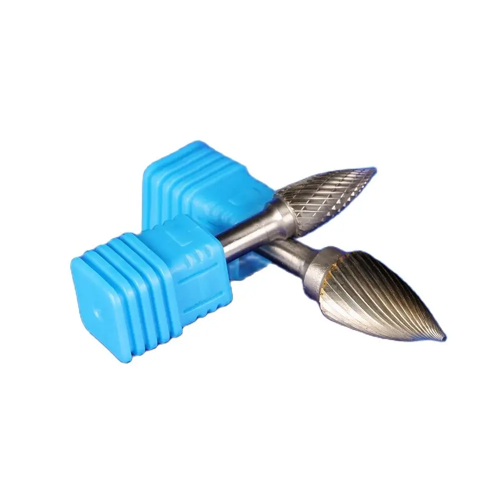 

WeiTol 1pcs 1/4 inch 6mm tungsten carbide burrs cutter bits G type carbide rotary files engraving tools for grinding metal/wood
