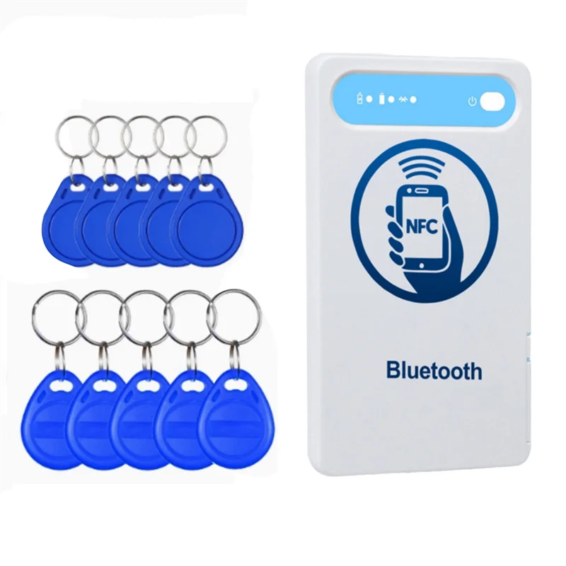 

ABDE-IC ID RFID Duplicator PRO Card Reader Writer Bluetooth Support For Android IOS Harmonyos Elevator Encryption Card