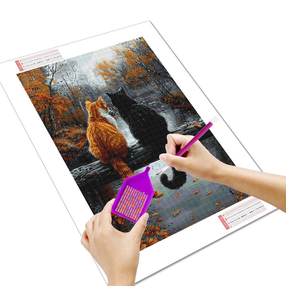 Huacan-pintura de diamante art - Embroidery Hoop Square reseña y precio