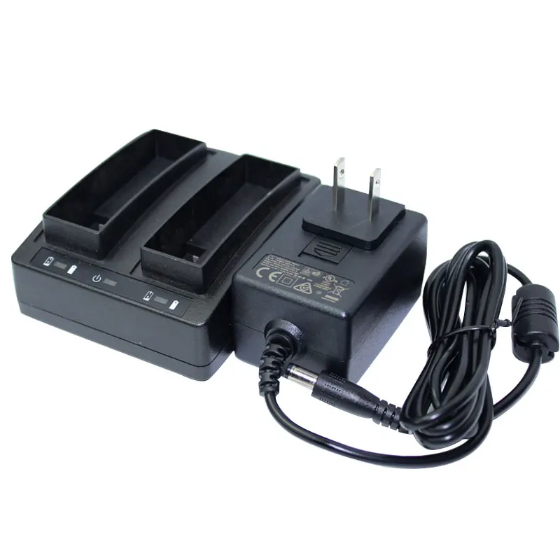 Dual-slot Charger CL-6300 / CL6300D For HI-TARGET iHand20  Data Controller BL6300A Battery  GNSS GPS RTK EU US Plug