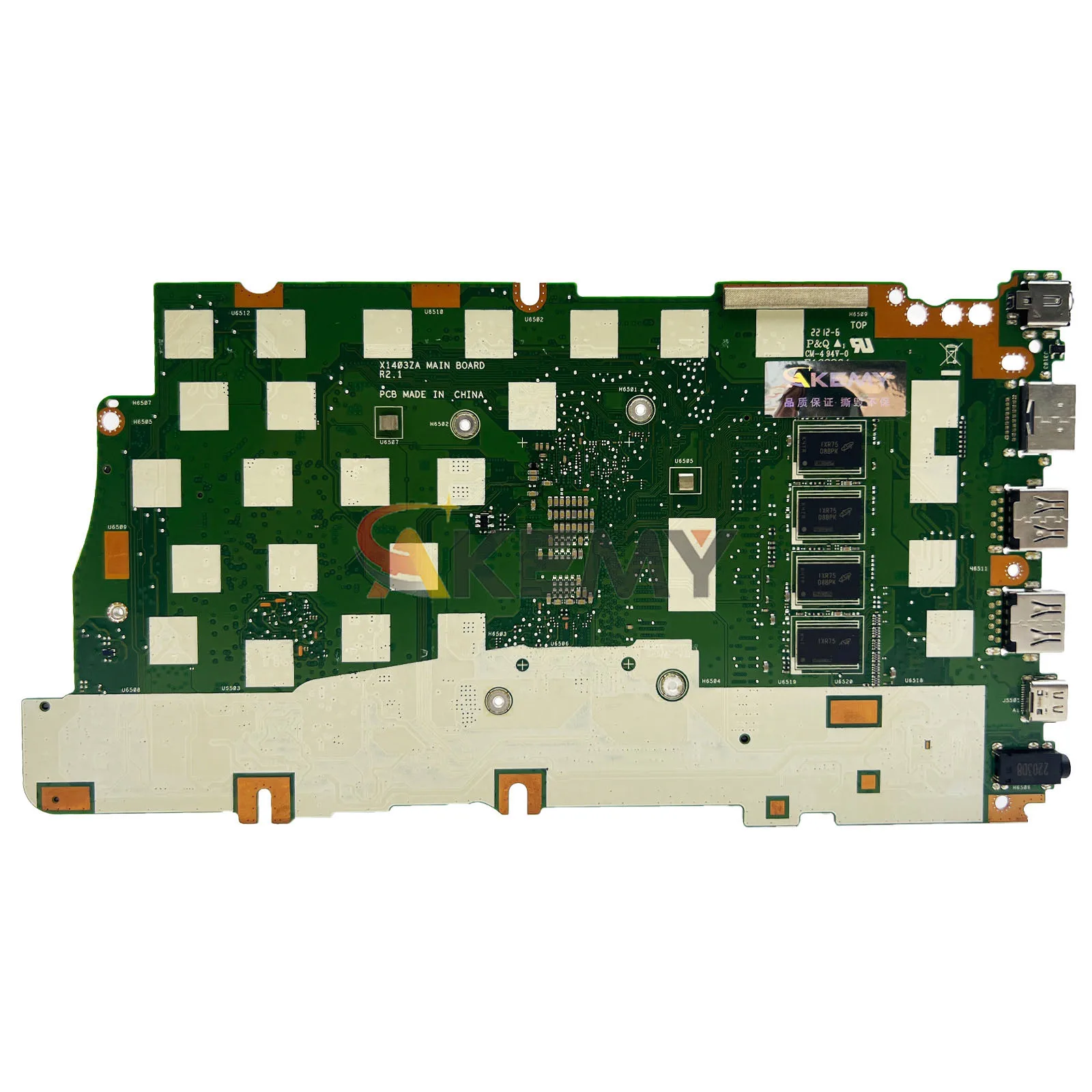 X1403Z X1403ZA Laptop Motherboard For ASUS VivoBook X1403ZA Notebook Mainboard With 12th Gen I3 I5 I7 100% Tests OK Fast Ship