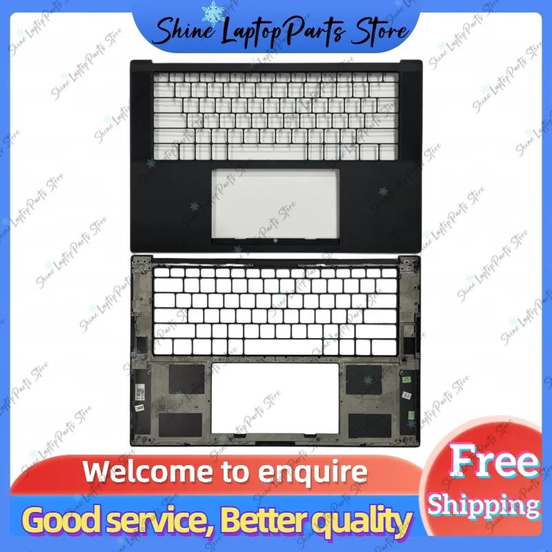 Imagem -01 - Laptop Capa Superior Case us Keyboard Palmrest Dell Xps15 9500 9510 9520 9530 Precisão 5550 5560 5570 5580 laptop capa superior case us keyboard palmrest dell xps15 9500 9510 9520 9530 precisao 5550 5560 5570 5580 01