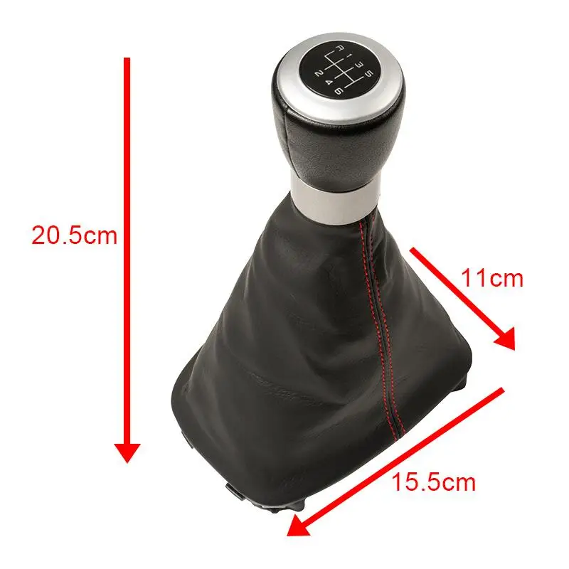 For Seat Alhambra 2000 2001 2002 2003 2004 2005 2006 2007 2008 2009 2010 5 6 Speed Car Gear Shift Knob Lever Gaitor Boot Cover