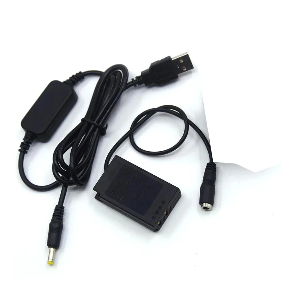 LAIMAIECO USB Cable + QC3.0 USB Charger + EP-5E EP5E DC Coupler EN-EL22 ENEL22 Dummy Battery for Nikon 1 J4 S2 1J4 1S2