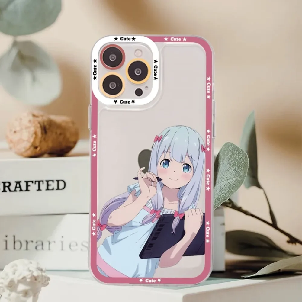 Cute Girl Izumi Sagiri Phone Case For Redmi 7 8 9 A For Redmi Note 5 7 8 9 10 11 Pro Max 4G 5G Funfas