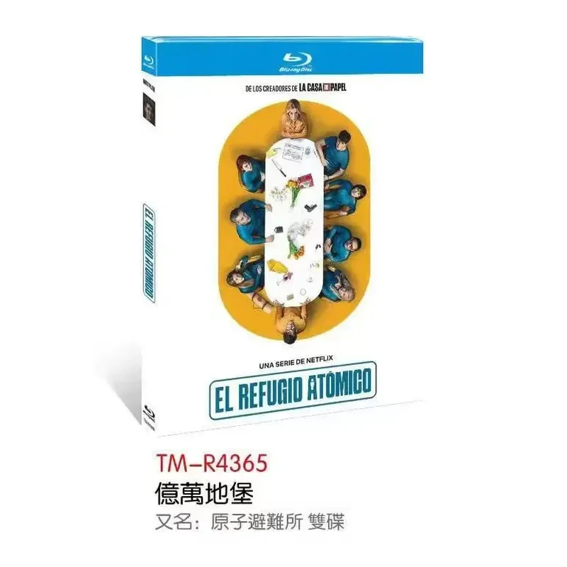 New Ultra Clear Blu Ray TV Series Billions Of Bunkers Atomic Refuge Suspense Thriller Crime Film