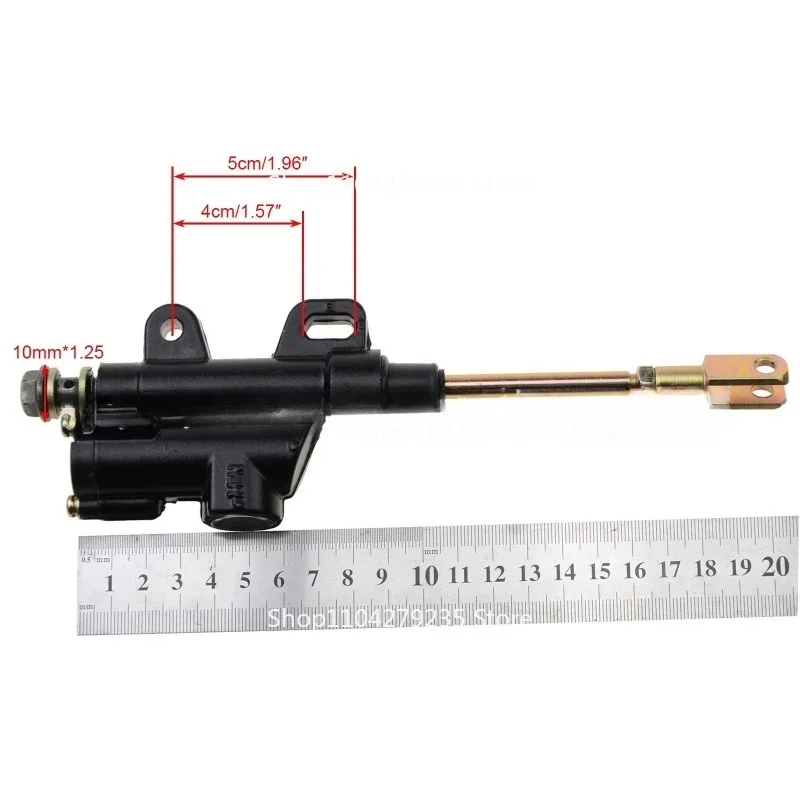 

Black Rear Brake Master Cylinder Suitable for 110cc 125cc 140cc Off-road Vehicles