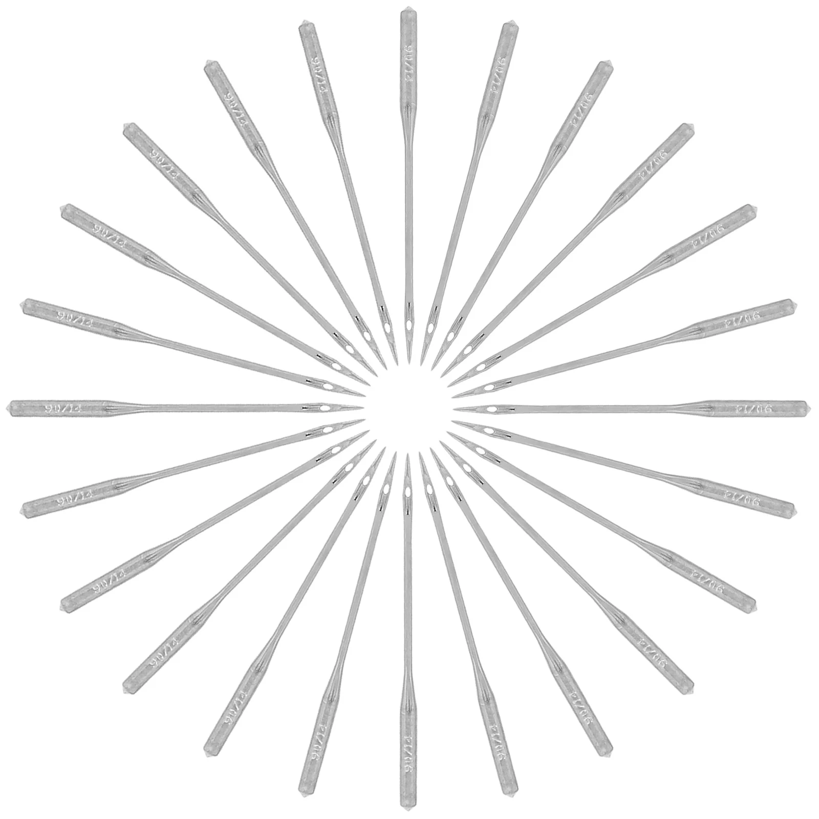 

50pcs Machine Needles 90/14 Heavy Duty For Thick Fabric Denim Canvas Jeans Quilting Embroidery Sewing Accessories