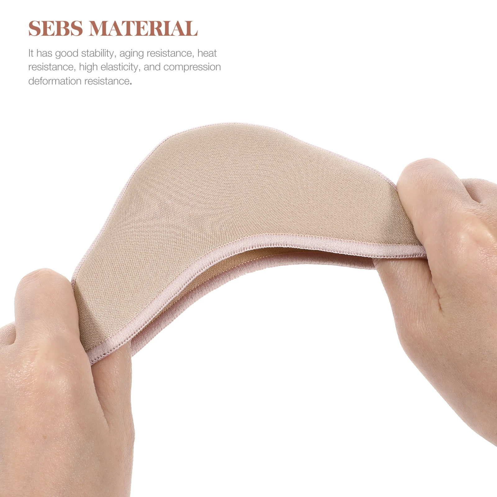 

1 Pair Ballet Toe Protector Pads High Flexibility Forefoot Support For Dance Shoes Foot Care Insoles Half Sponge Sebs Covers