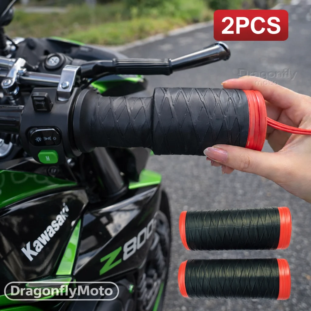 

Motorcycle Silicone Handlebar Cover For Kawasaki Z 800 z800 2013-2016 with Z800 Self Shrinking Non-Slip Motorcycles Grip Covers