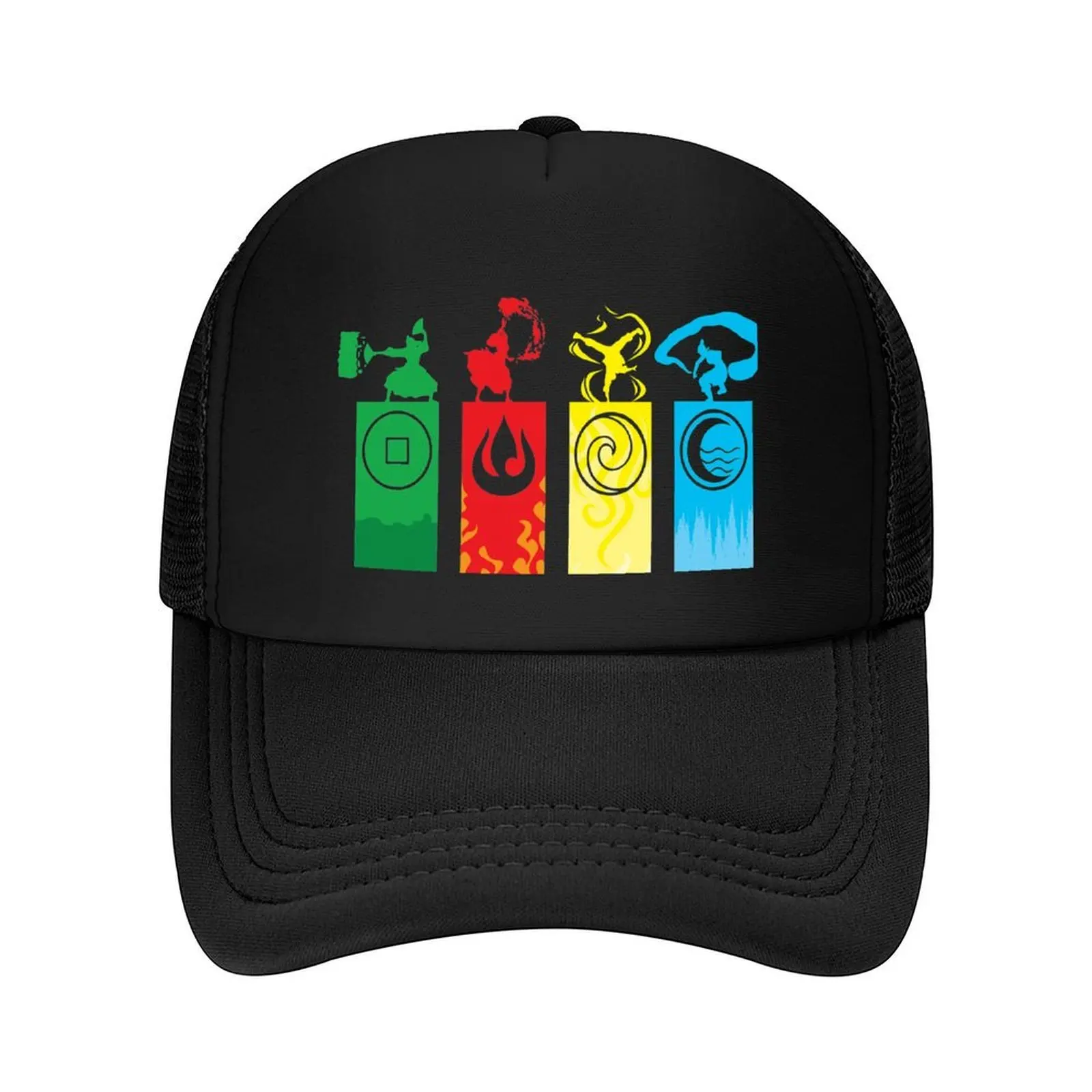 

Avatar the Last Airbender Element Symbols Baseball Cap Snapback Cap Fashion Beach funny hat luxury caps Women's Hats 2025 Men's