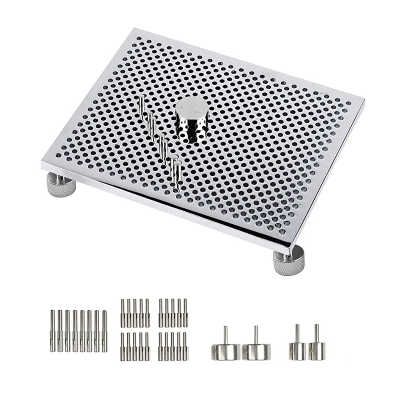 

Wire Bending Board Aluminum Wires Jig Wire Looping Set for Necklace Ornaments
