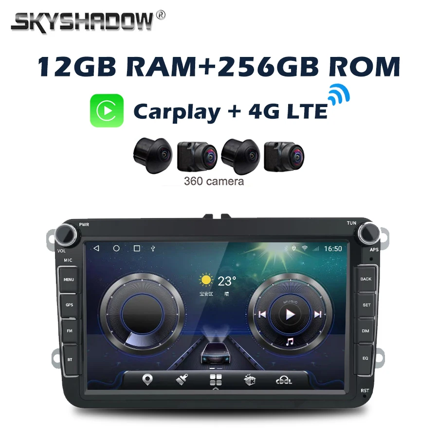 8" 4G Sim Ips Carpl… - image