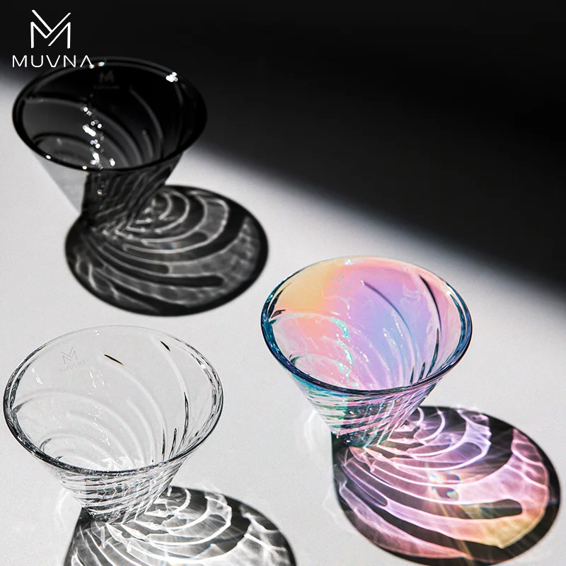 

Muvna LI series 59+ ° Стеклянная капельница для кофе, 1-2 чашки, многоразовая чашка с фильтром для кофе Barista, аксессуары для медленного заваривания для дома