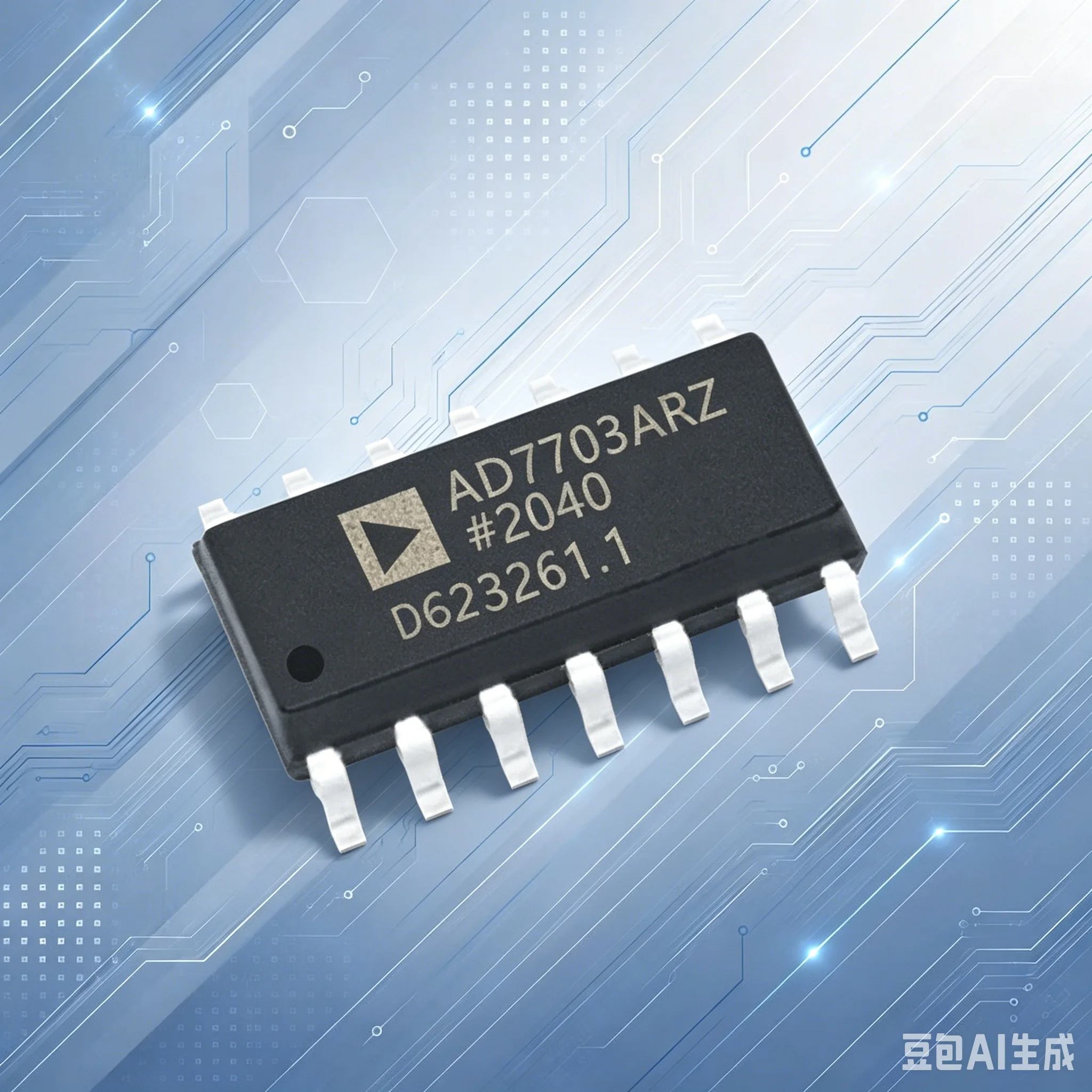 1PCS AD7703ARZ SMT SOP20 analog-to-digital conversion chip ADC