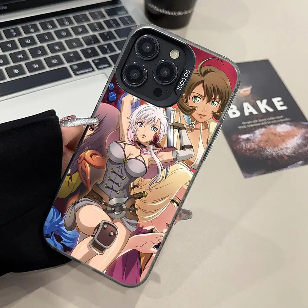 

Blade and Soul Mobile Phone Case for iPhone 16 15 14 13 12 11 X XR XS 8 7 Pro Max Plus Translucent Colour Printing Cover Luxury